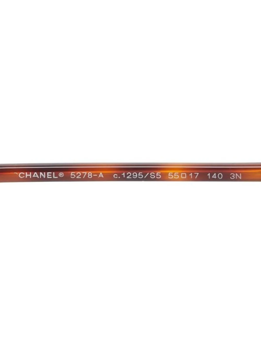 Chanel CC Logo Asian Fit Sunglasses Brown Acetate Eyewear